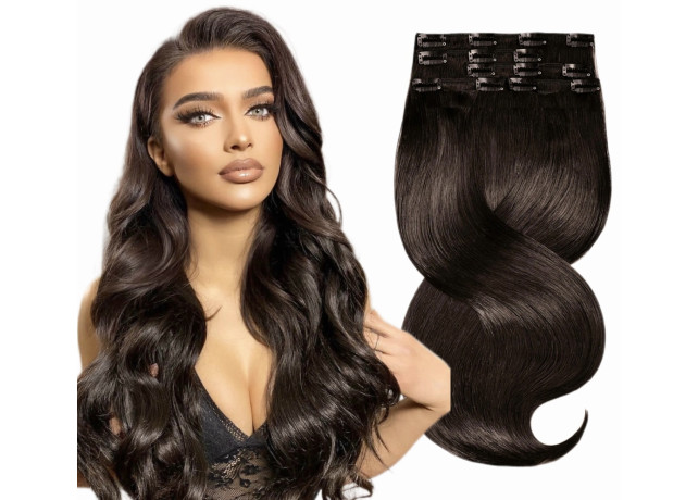 Clip-on Russian Saten Inchis #3